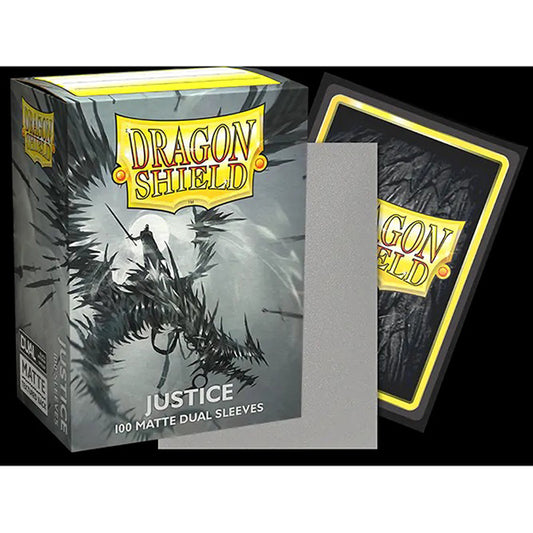 Dragon Shield Sleeves: Standard DUAL- Matte Justice (100 ct.)