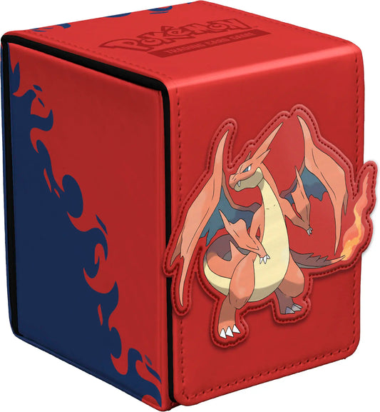 Ultra Pro: Pokemon Alcove Flip Deck Box - Mega Charizard Y