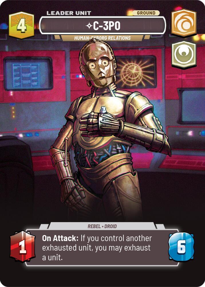 C-3PO - Human-Cyborg Relations (Showcase) (Back)