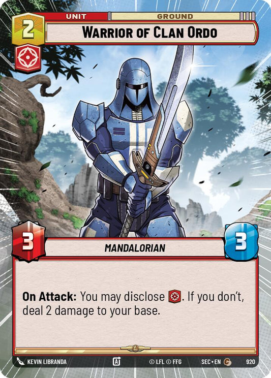 Warrior of Clan Ordo (Hyperspace Foil)