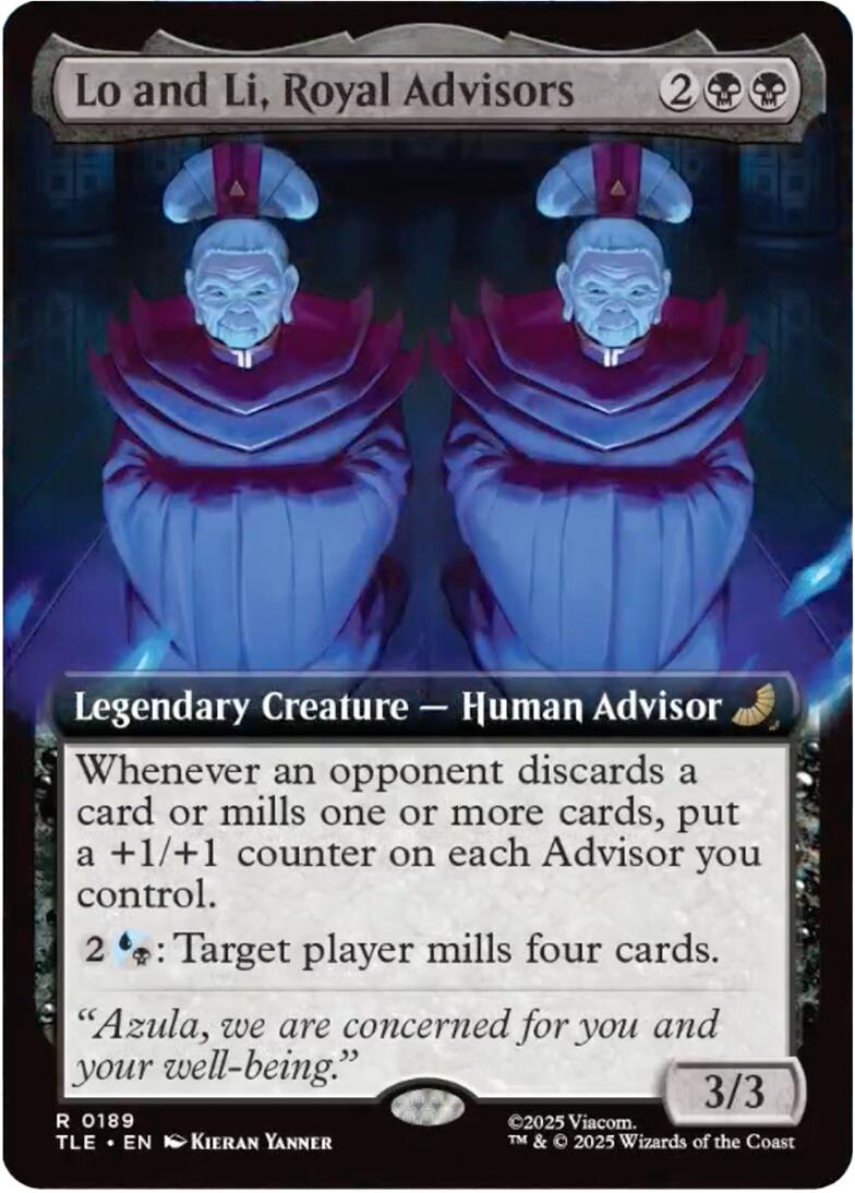 Lo and Li, Royal Advisors (Extended Art)