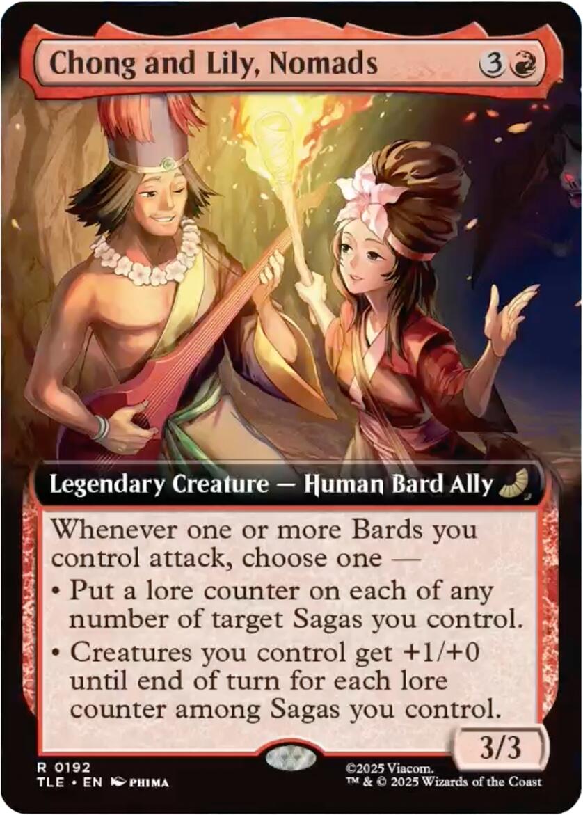 Chong and Lily, Nomads (Extended Art)