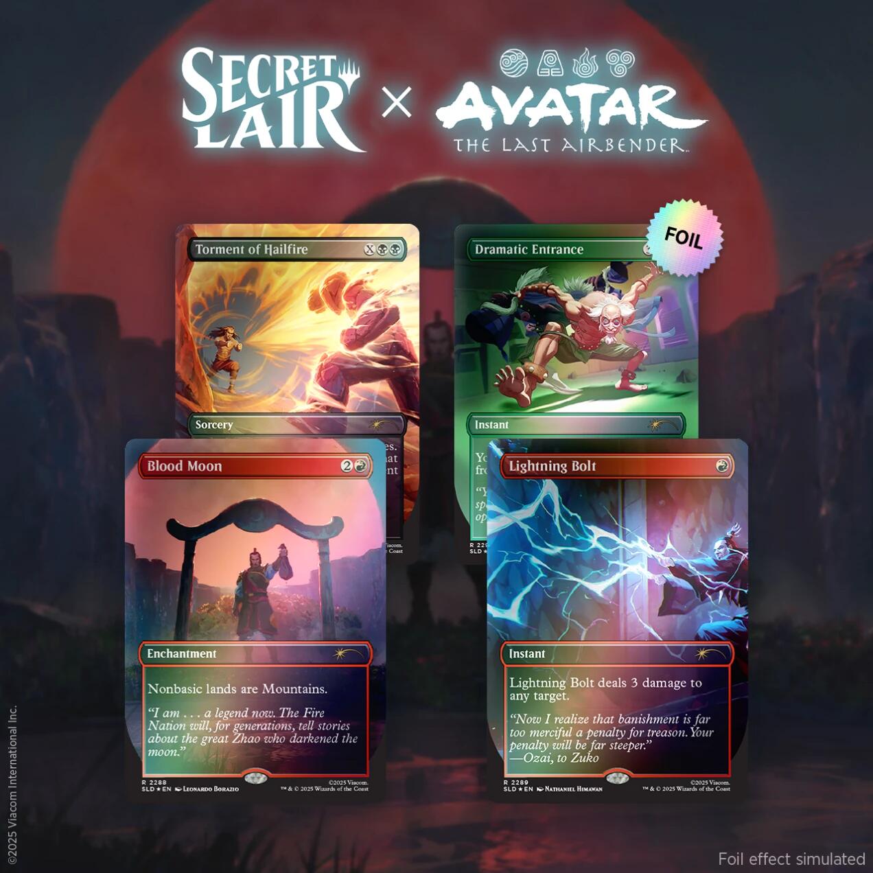 Secret Lair x Avatar: The Last Airbender: Everything Changed - Non-Foil Edition
