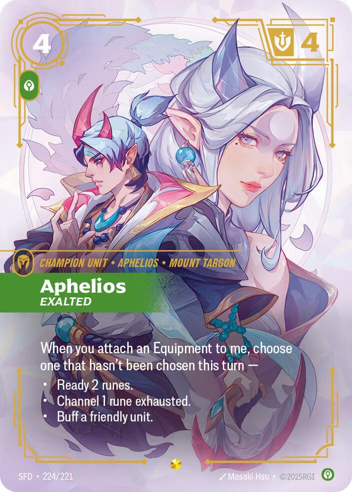 Aphelios, Exalted (Overnumbered)