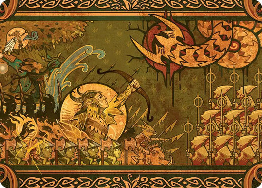Chronicle of Victory Art Card (Gold-Stamped Signature)