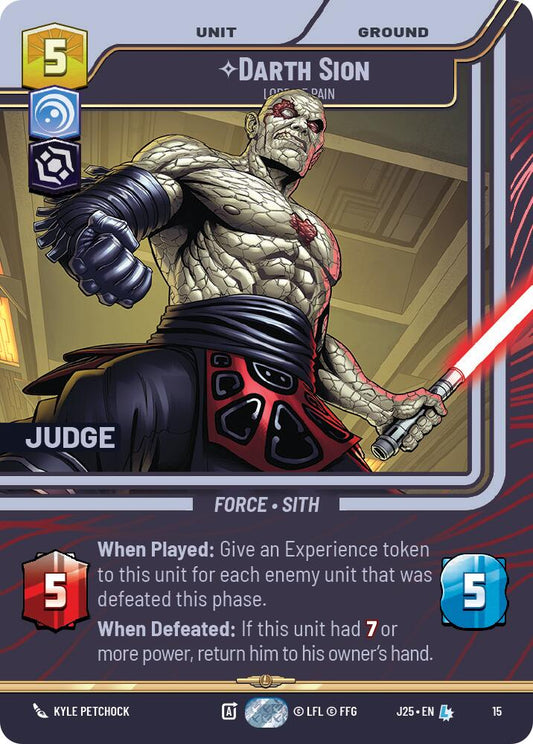 Darth Sion - Lord of Pain