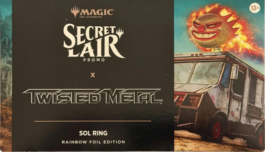 Secret Lair Drop: Secret Lair Promo x Twisted Metal - Sol Ring - Rainbow Foil Edition