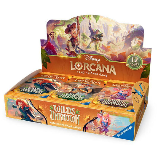 Disney Lorcana TCG: Wilds Unknown Booster Display Box
