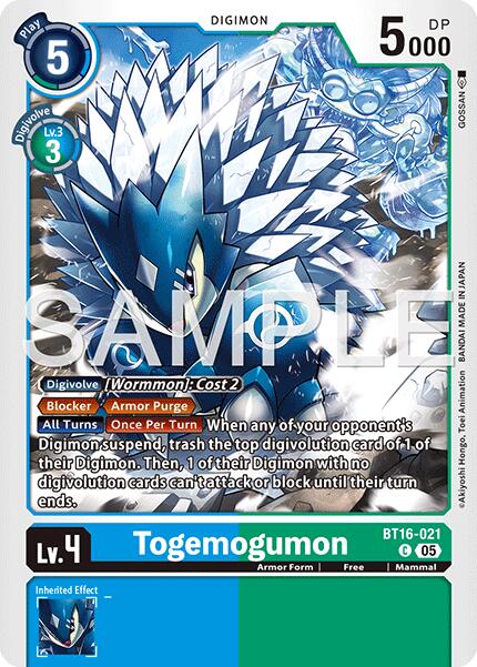 Togemogumon (Reprint)