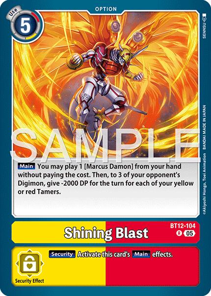 Shining Blast (Reprint)