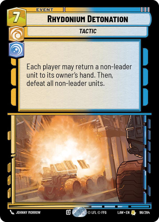 Rhydonium Detonation