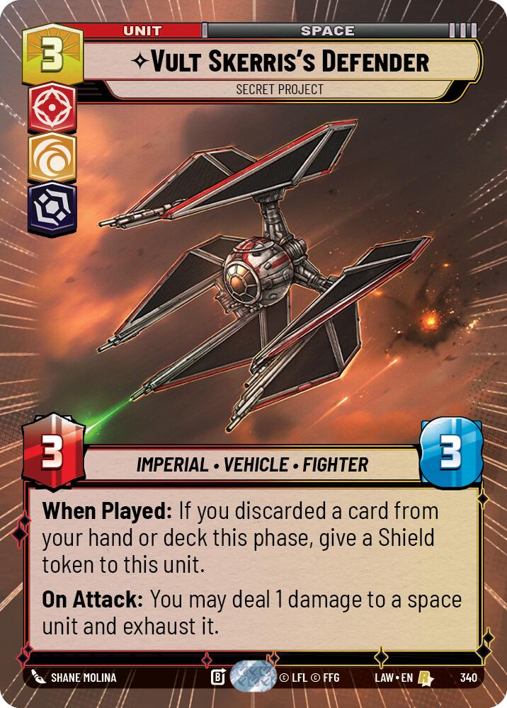 Vult Skerris's Defender - Secret Project (Hyperspace)