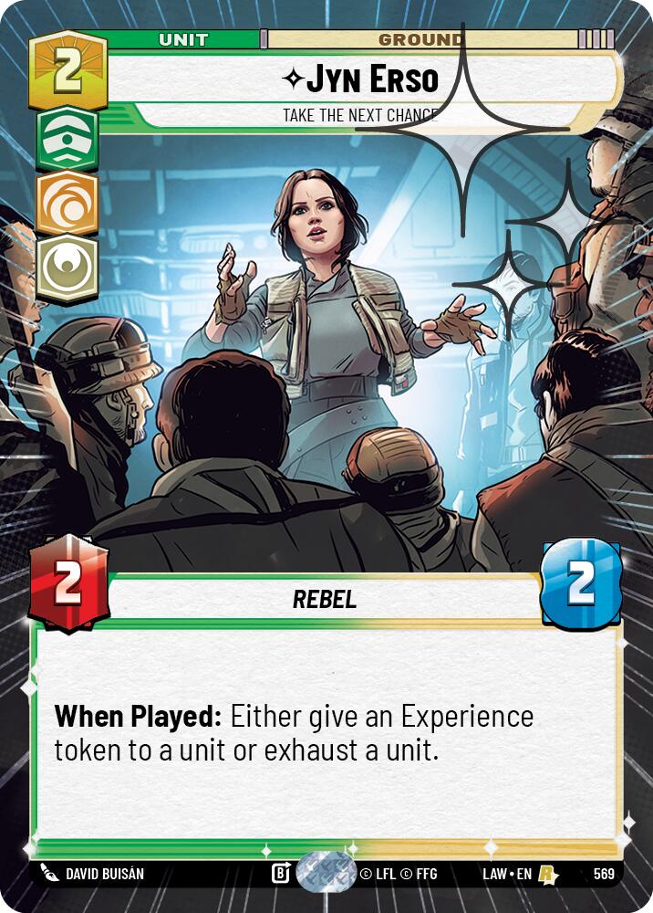 Jyn Erso - Take the Next Chance (Hyperspace Foil)