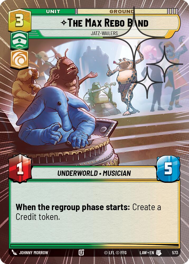 The Max Rebo Band - Jatz-Wailers (Hyperspace Foil)