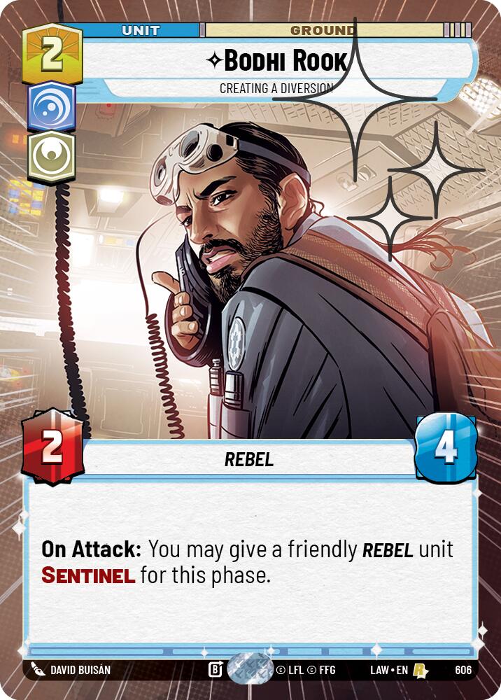 Bodhi Rook - Creating a Diversion (Hyperspace Foil)