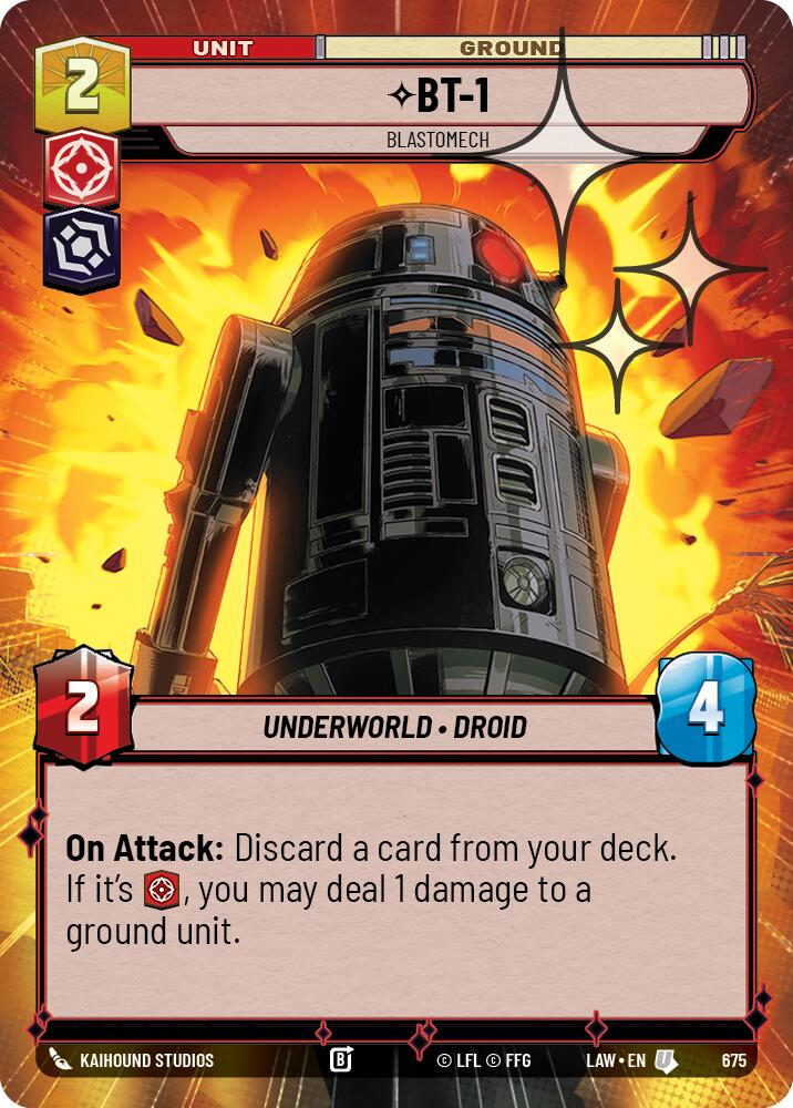 BT-1 - Blastomech (Hyperspace Foil)