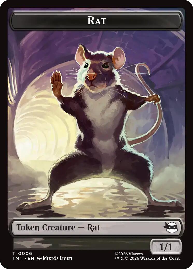 Rat // Copy Double-Sided Token