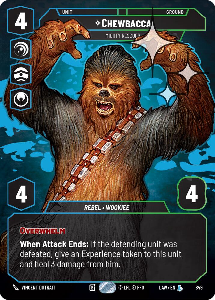 Chewbacca - Mighty Rescuer (Prestige Foil)
