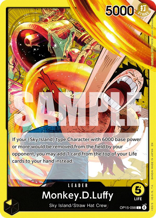 Monkey.D.Luffy (OP15-098)