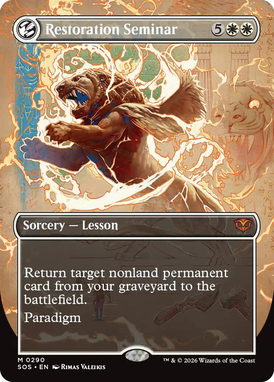 Restoration Seminar (Borderless)