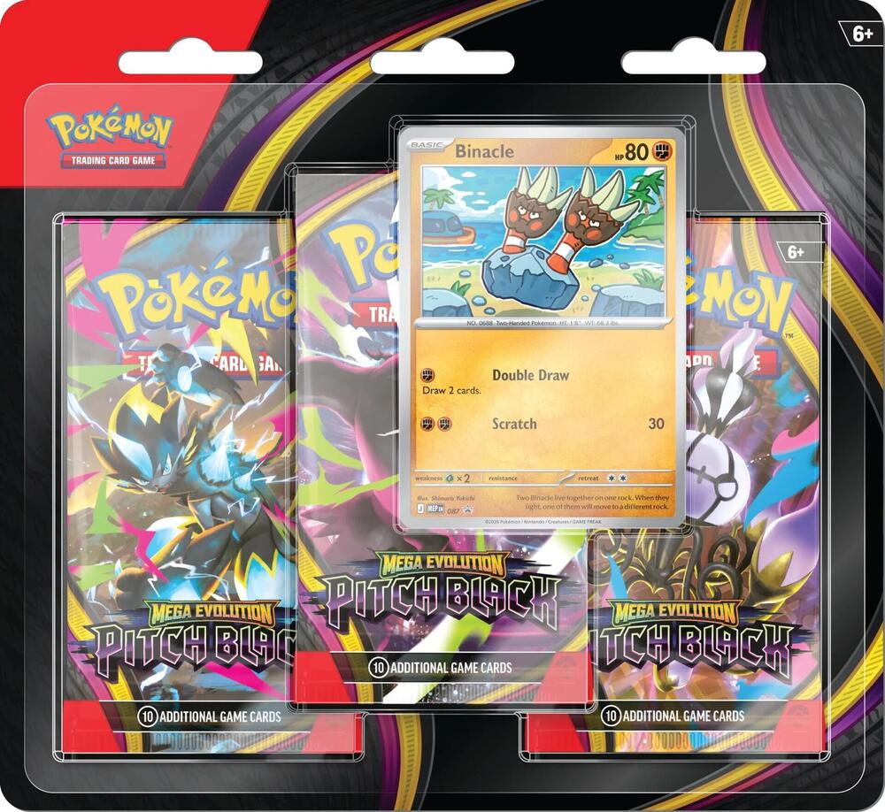 [PRE-SALE] Pokemon Pitch Black 3-Pack Blister