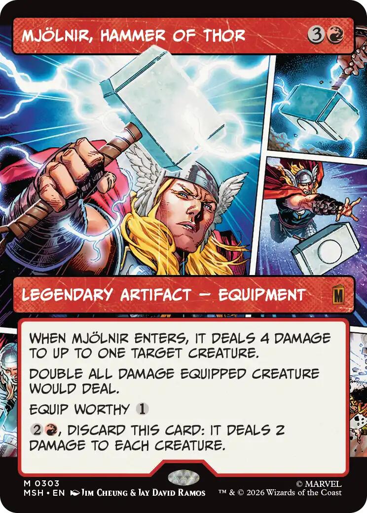 Mjolnir, Hammer of Thor (Borderless) (0303)
