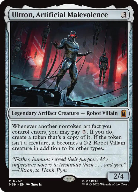 Ultron, Artificial Malevolence