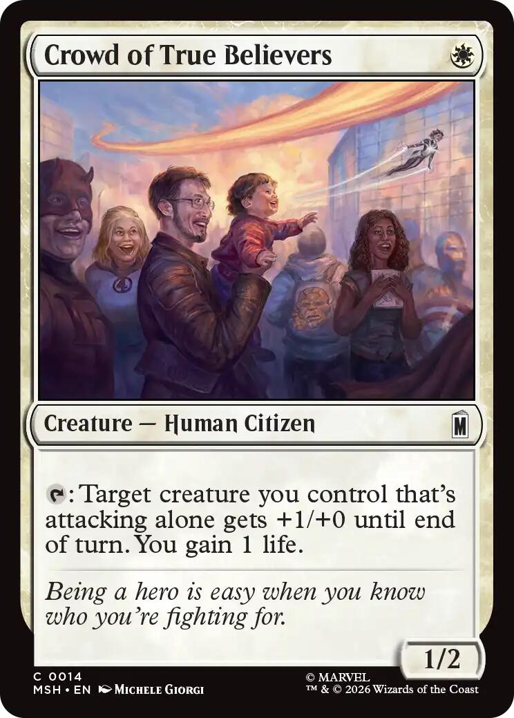 Crowd of True Believers