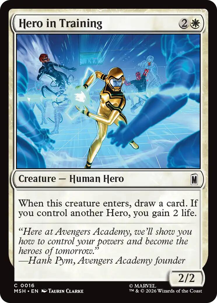 Hero in Training