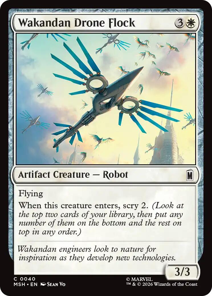 Wakandan Drone Flock