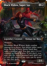 Black Widow, Super Spy (Borderless) (0347)