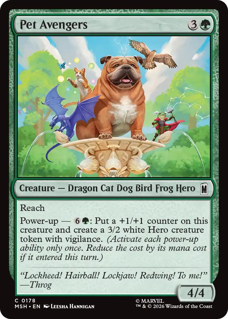 Pet Avengers