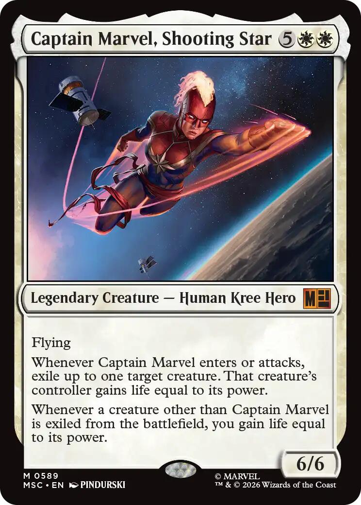 Captain Marvel, Shooting Star