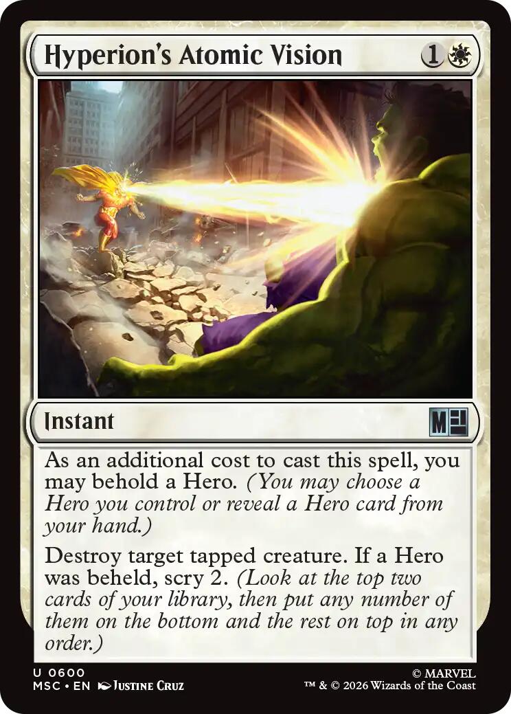 Hyperion's Atomic Vision