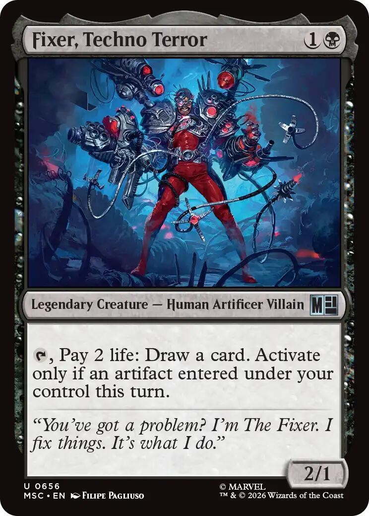 Fixer, Techno Terror
