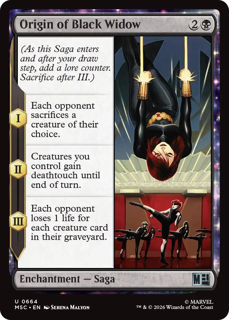 Origin of Black Widow