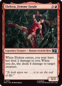 Elektra, Femme Fatale