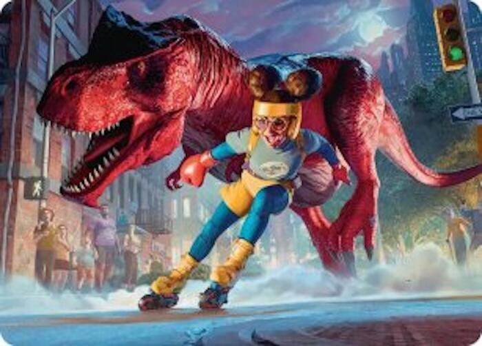 Moon Girl and Devil Dinosaur Art Card