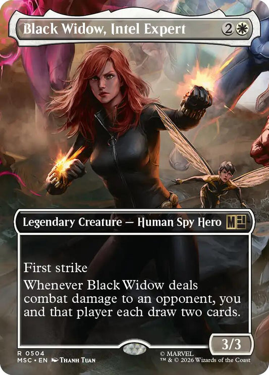 Black Widow, Intel Expert (Borderless)