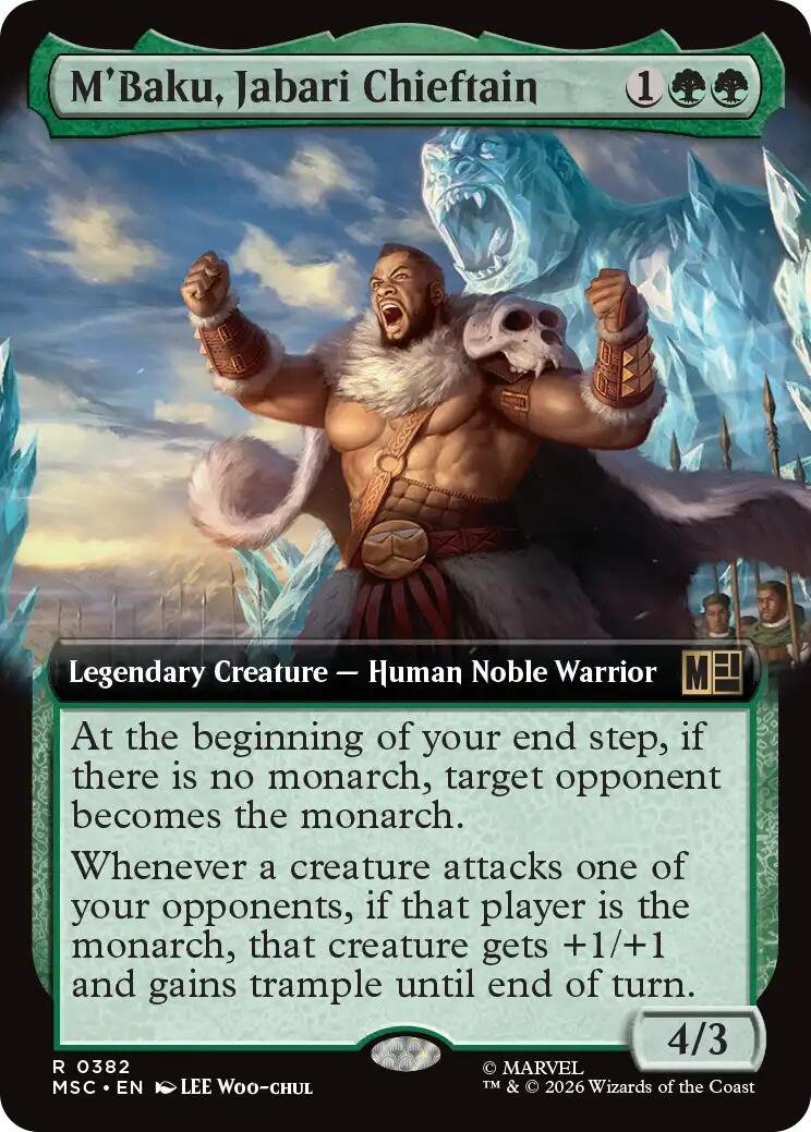 M'Baku, Jabari Chieftain (Extended Art)
