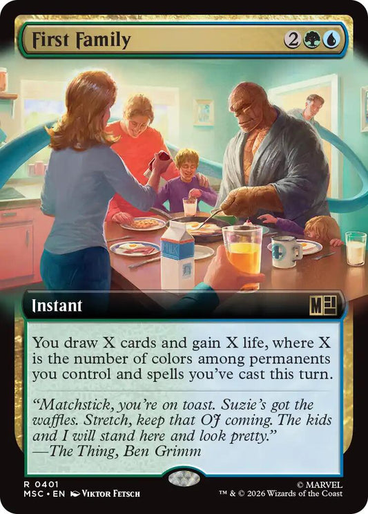 First Family (Extended Art)
