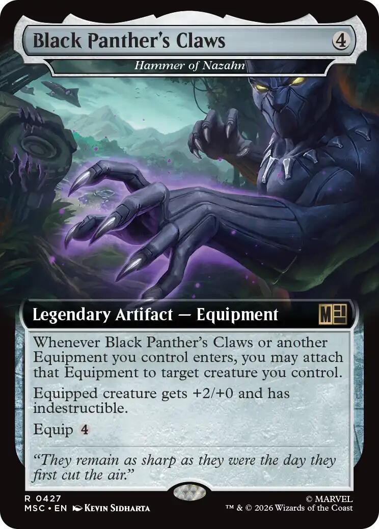 Black Panther's Claws - Hammer of Nazahn (Extended Art)