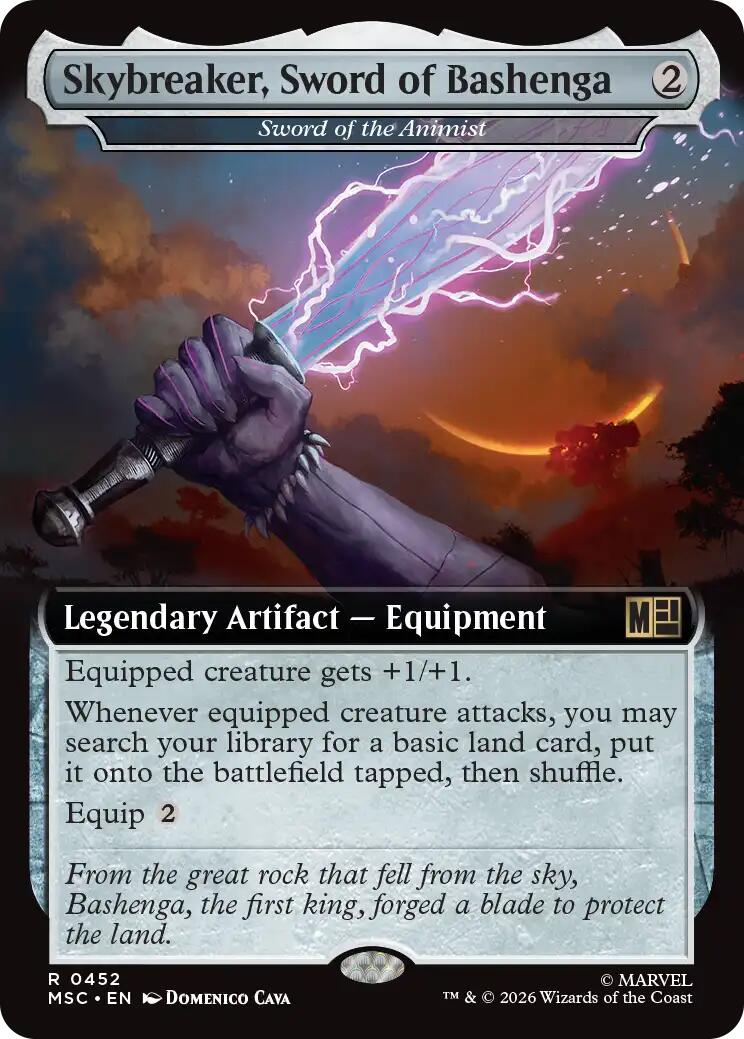 Skybreaker, Sword of Bashenga - Sword of the Animist (Extended Art)
