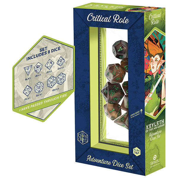 7-Die Set Vox Machina Adventure Dice