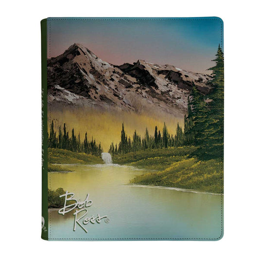 Binder: PRO 9-Pocket Zippered- Bob Ross