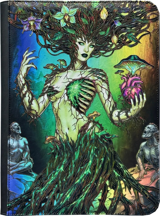 Maggot Labs™ 9-Pocket Zippered Binder: Thournheart the Verdant Devourer