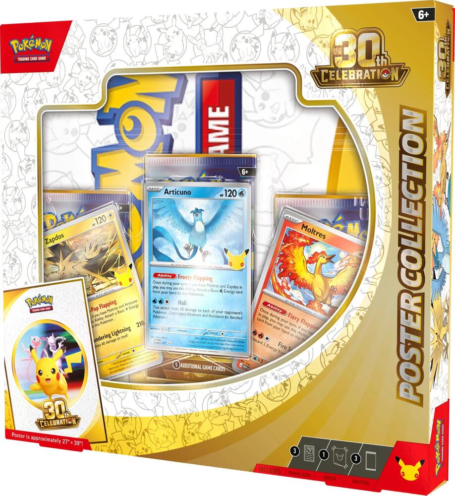 Pokemon TCG: 30th Anniversary Poster Collection
