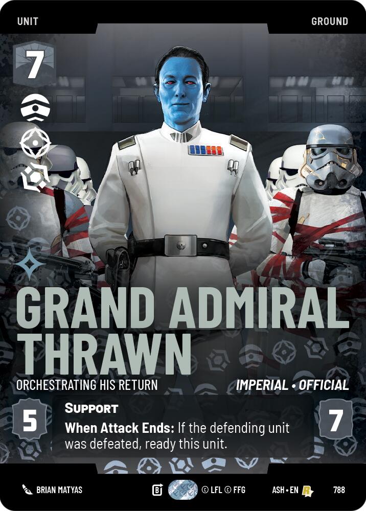 Grand Admiral Thrawn - Orchestrating His Return (Prestige)
