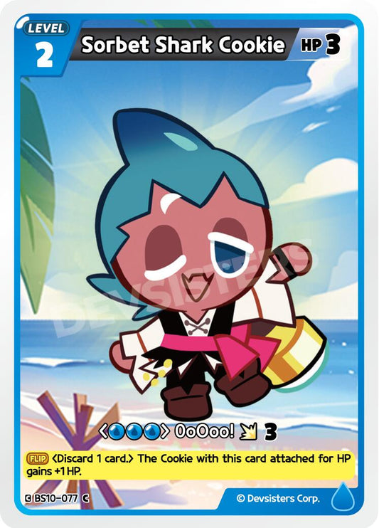 Sorbet Shark Cookie
