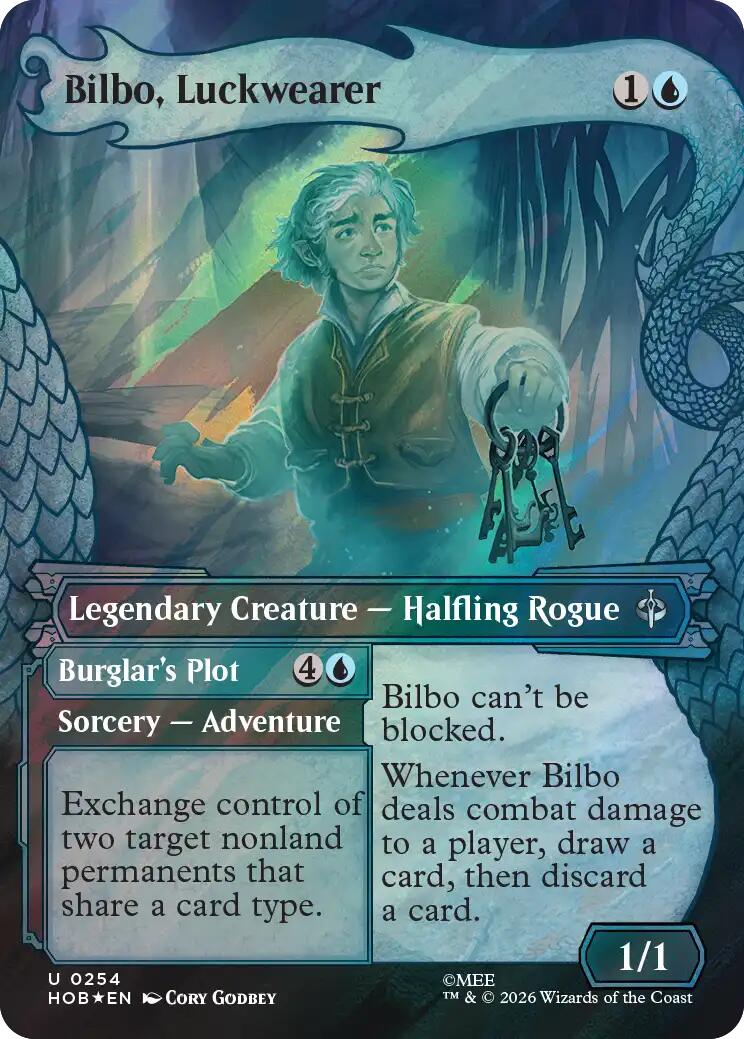 Bilbo, Luckwearer (Showcase) (Surge Foil)